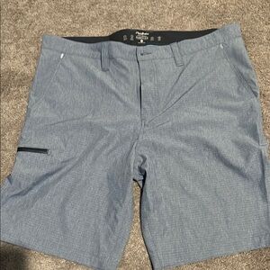 Blue Hybrid Knee-Length Shorts with Modern Design